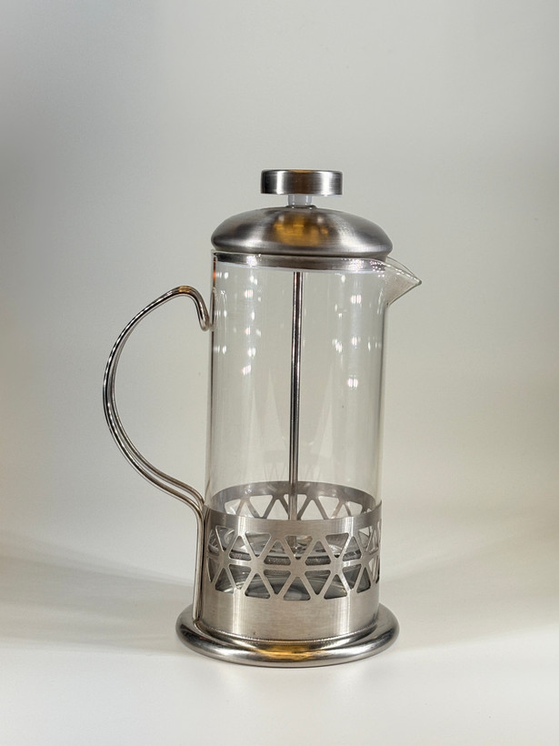 فرنچ پرس نقره ای 350 سی سی