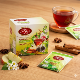 دمنوش سیب و دارچین سحرخیز خوشعطر و دلنشین