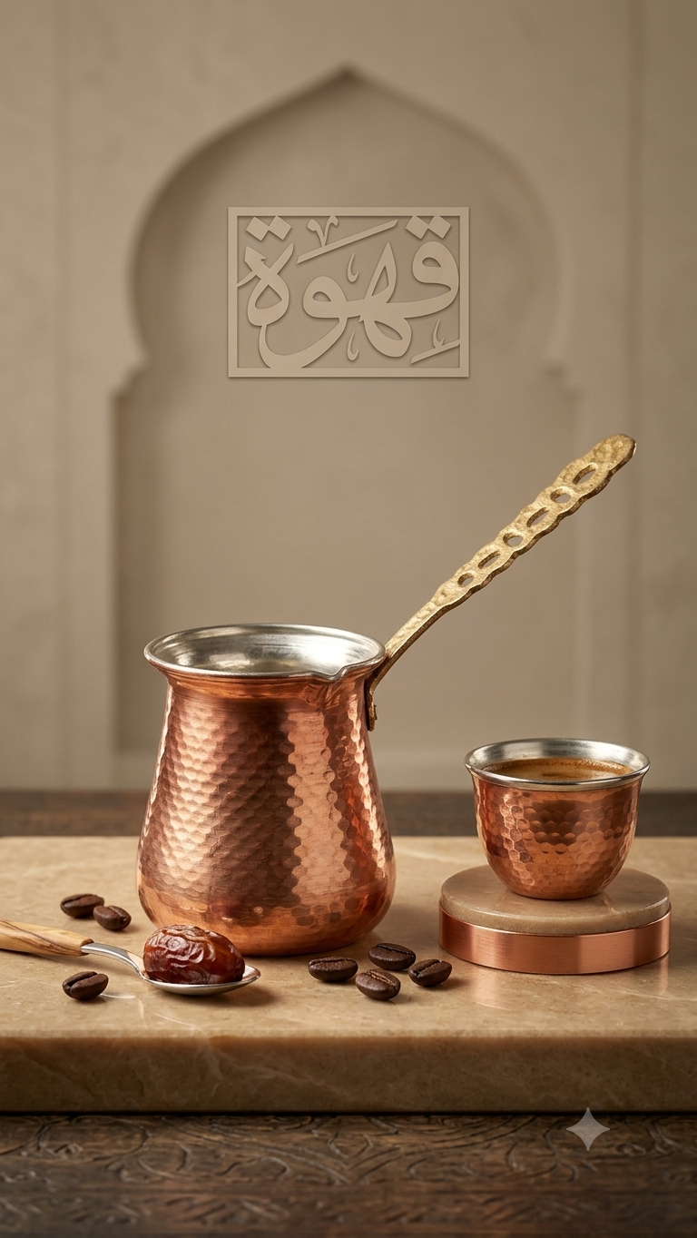 جزوه مسی رنگ قهوه عربی