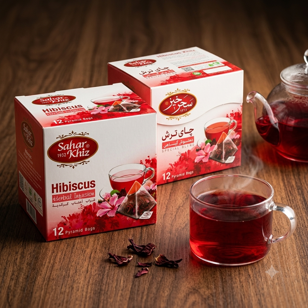 دمنوش چای ترش حاوی ویتامین C